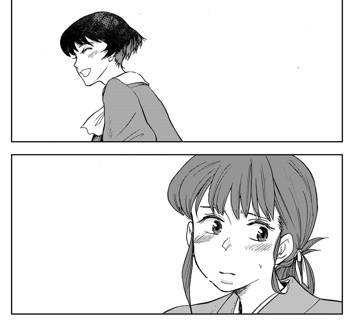 今日のコミティアでます～10ページ百合漫画とツイッタまとめたコピー本だと思います。大正時代のお話です。
て10a のブースにおかせてもらいます。よろしくお願いいたします。

だいたい百合漫画です。 