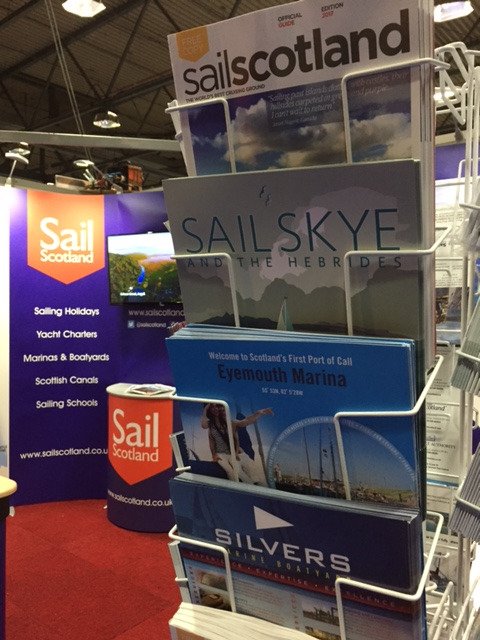 Members from @SkyeYachts <a href="/EyemouthHarbour/">Eyemouth Harbour</a> and <a href="/silversgss/">Silvers Marine</a> all featuring on the <a href="/sailscotland/">Sail Scotland</a> stand at <a href="/BootHolland/">BootHolland</a> today #Nederland #zeilen