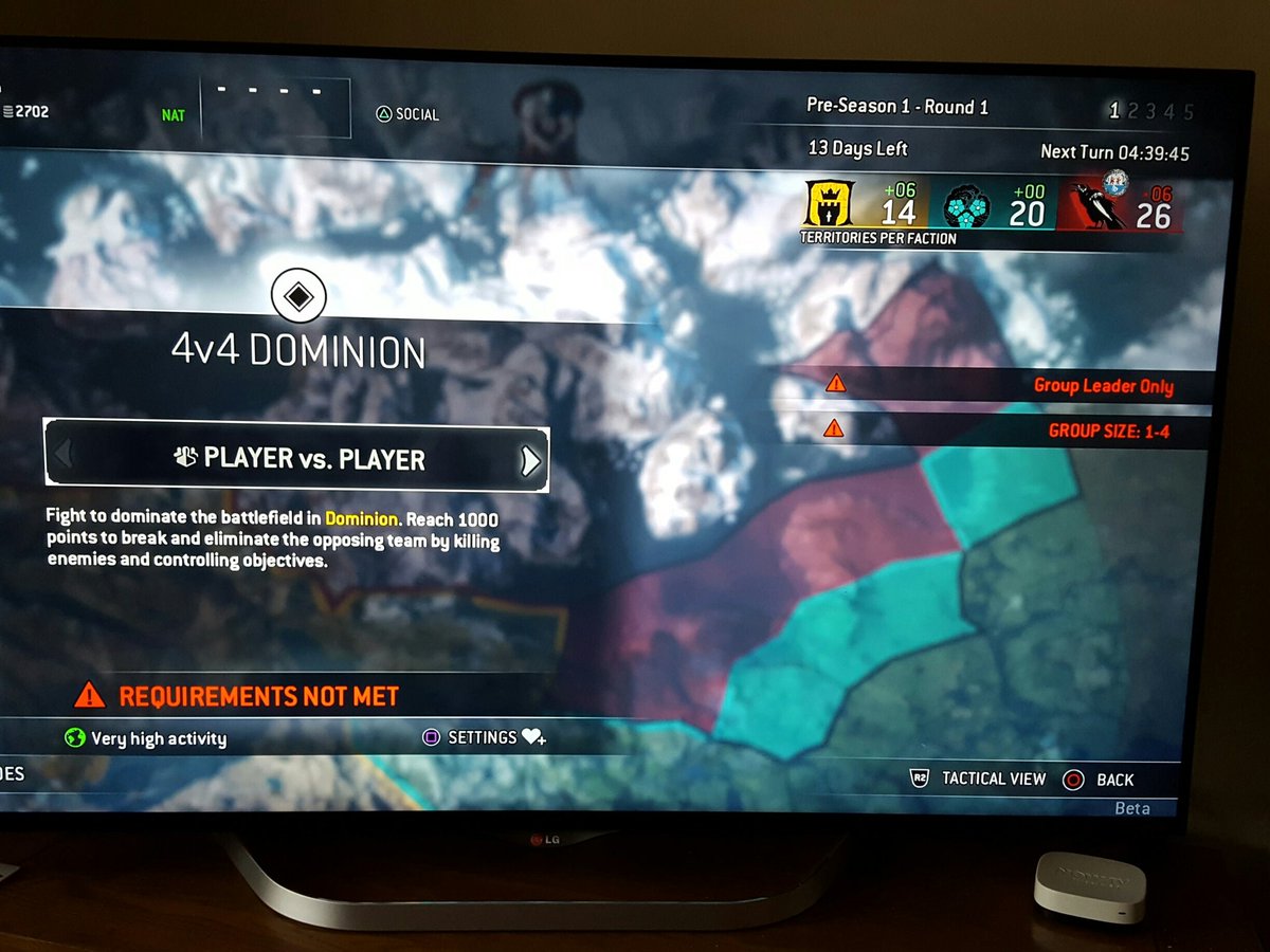 doogydon's tweet photo. @ForHonorGame would love 2 play the game but all I get is only group leader and select game ...I'm not in a group https://t.co/Shkw5iV9Uh