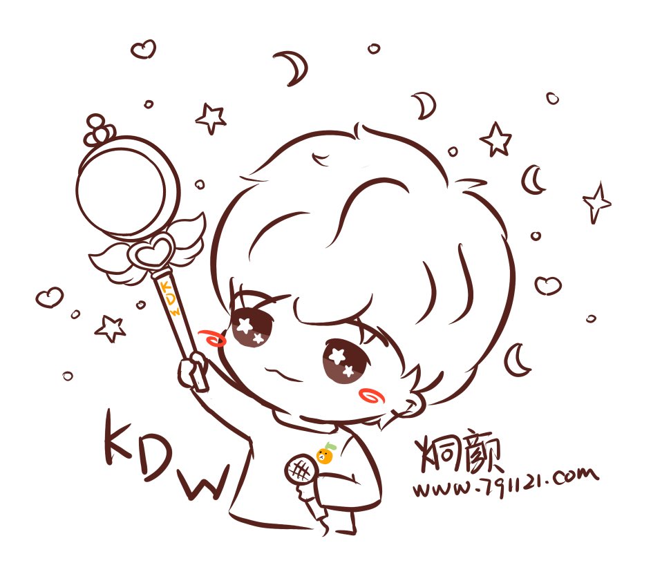 #신화 #김동완 #SHINHWA #DONGWAN ［FANART］挥着仙女棒的可爱哥哥😚