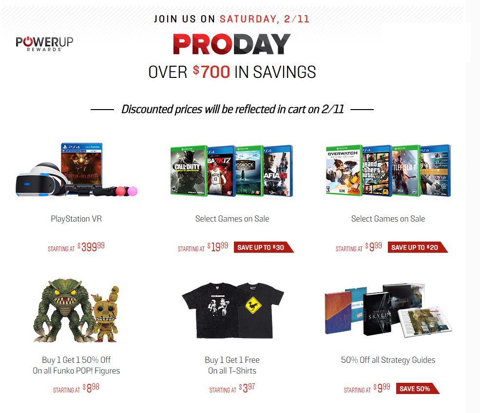 Wario64 on Twitter "GameStop Pro Day sale https//t.co/l6nJIUNkif…