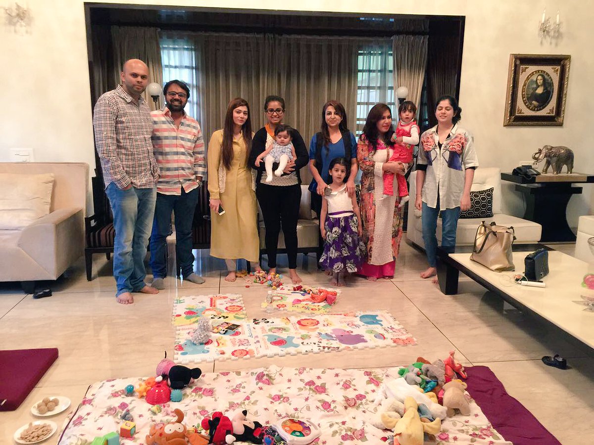 Sound healing for babies! <a href="/RjDhvanit/">Dhvanit Thaker</a> <a href="/DrParthMankad/">Dr. Parth Mankad</a>! #Ahmedabad #MustDo #MommyLife