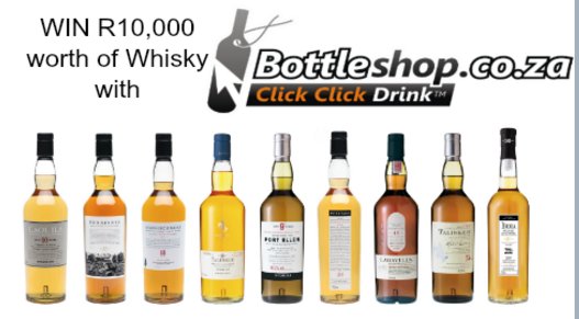 allcapetown's tweet photo. Win R10,000's worth of Whisky from @bottleshopsa - RT &amp; Enter here -  https://t.co/cUaWfULMis https://t.co/FXJIDeypdo