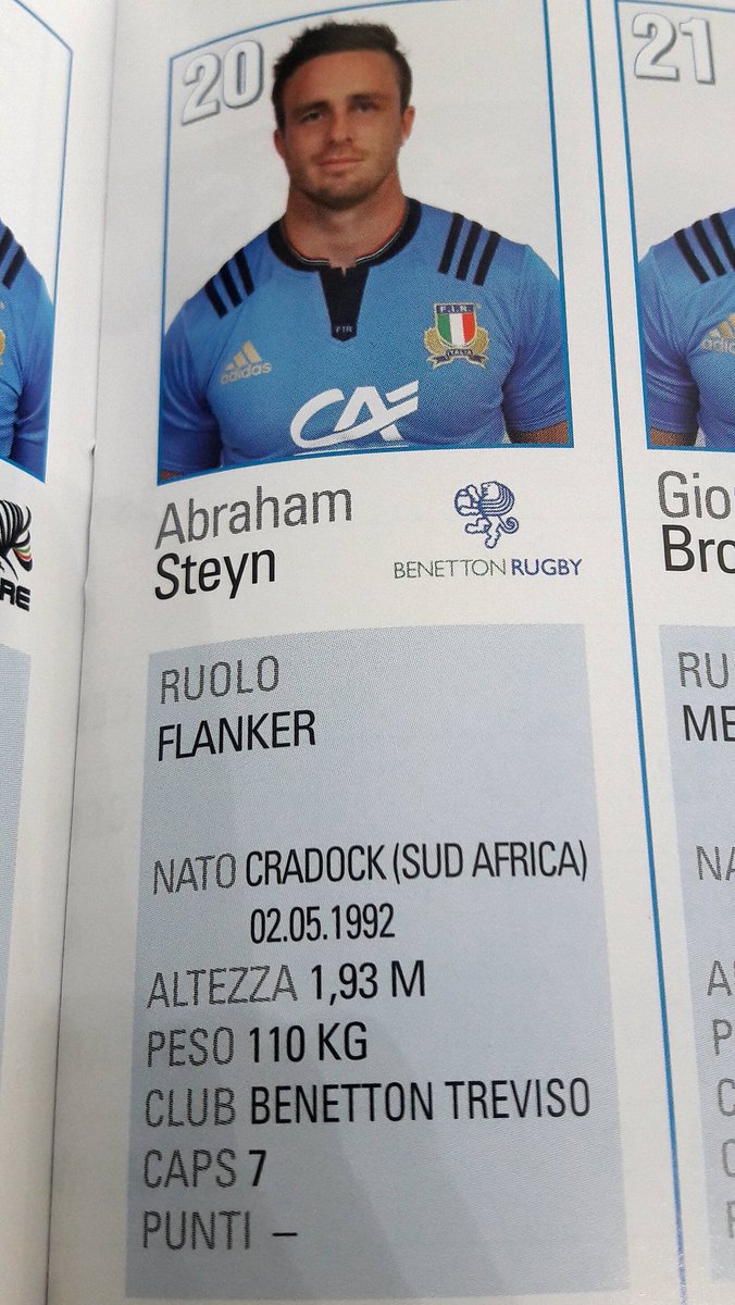 benborsani's tweet photo. Ad #AbrahamSteyn il compito di sostituire #SimoneFavaro #ITAvIRE 10/35 @MiTomorrow https://t.co/UdGQGmyvwO