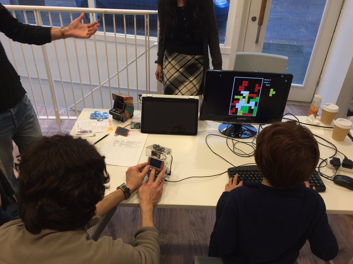 STEM_ON_Notts's tweet photo. Games galore downstairs in @BroadwayCinema at the #explorersfair! #FOSAC17 https://t.co/N5Xs1nNuw7