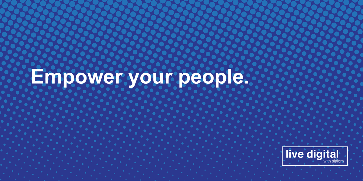 SlalomChicago's tweet photo. Explore how @Slalom can help you build your strategic, #creative &amp; technical teams to help you Live Digital always https://t.co/45IYmsc3DX https://t.co/HjDsKVBlRI