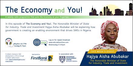 DMDFirstbankngr's tweet photo. Get ready to ask the Minister of industry, Trade &amp; Investments all your important SME questions tomorrow. @FirstBankngr @AAdeduntan https://t.co/ZfQyMIlSbh