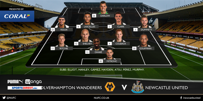 Wolverhampton Wanderers - Newcastle United 0:1 C4Zcmc2XAAAfUnc