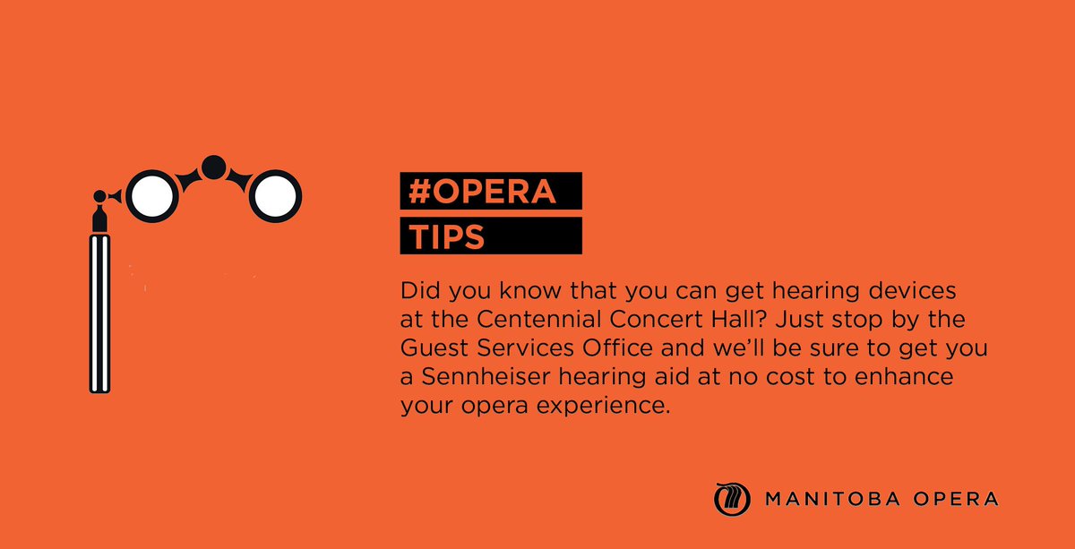 ManitobaOpera's tweet photo. #OperaTips Make the most out of your opera experience with these helpful tips. https://t.co/Ii5CQs9MlG