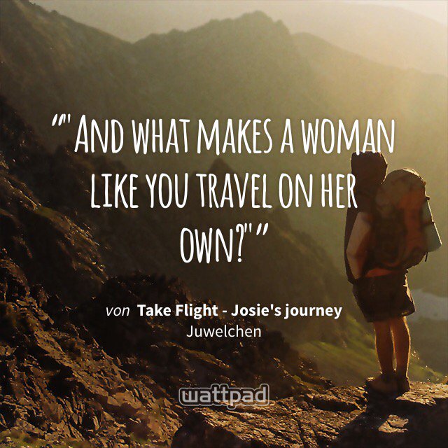 Juwelchen23's tweet photo. New chapter online! Will Josie make new friends? #wattpad #amwriting #ChickLit #travel #friendship #love #breakup https://t.co/WIr9QTjtG3