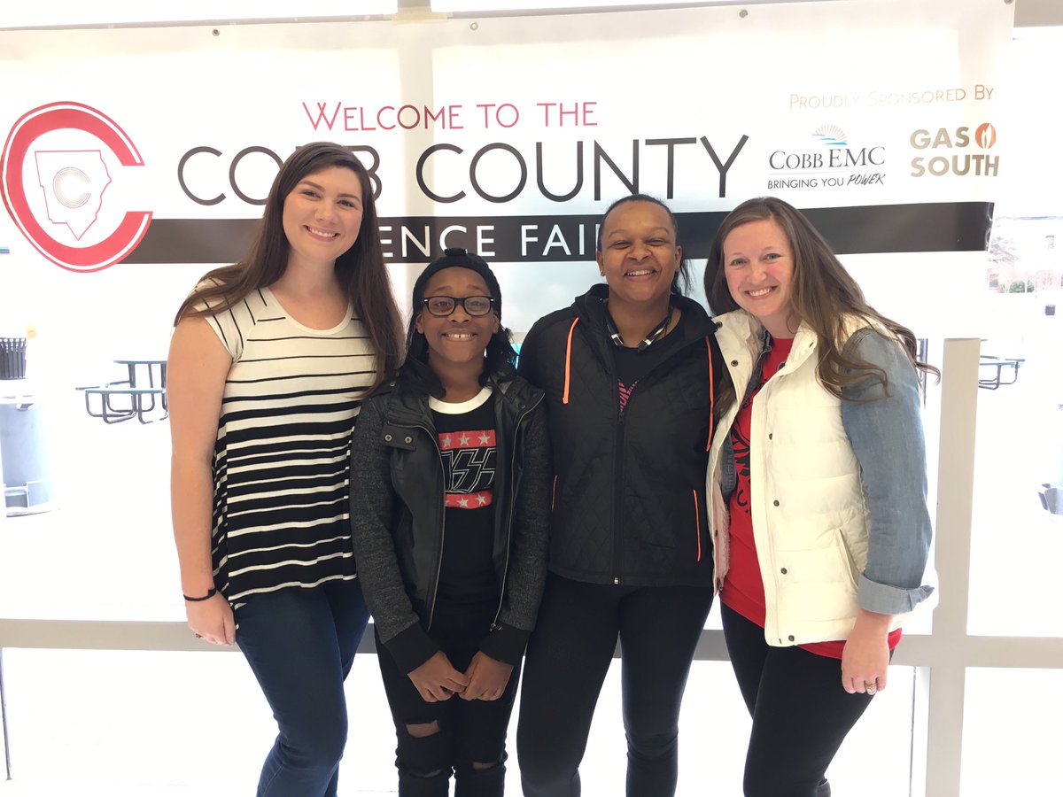 SherTSmith's tweet photo. NPK representing at Cobb Paulding Science Fair!  So proud @NPKEagles @NPKPrincipal @cobbscience #sherockedit https://t.co/yayB0TUN0Q