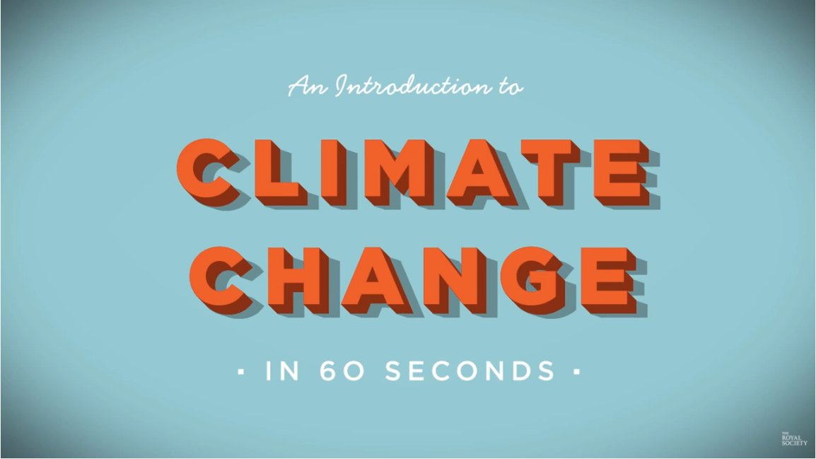 royalsociety's tweet photo. The science behind #climatechange - our 60 second introduction w/ @theNASciences https://t.co/V6yURBme6e https://t.co/uquBe8UQQj