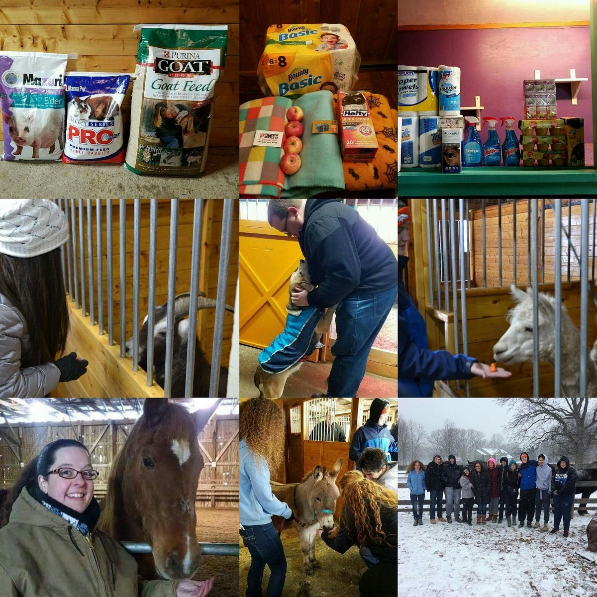 PurposeFarm's tweet image. Last week we enjoyed a visit from Bishop Grimes! Thanks to everyone who donated  &amp;amp; came out!