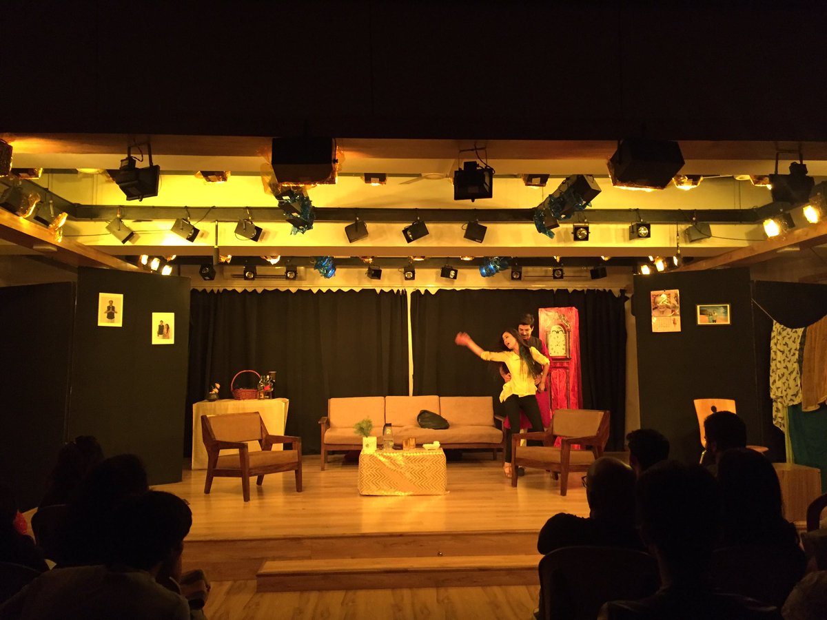 A scintillating performance by the amazing actors of @actorprepares #repertory #new show #TheVirtuousBurglar Keep it up guys!