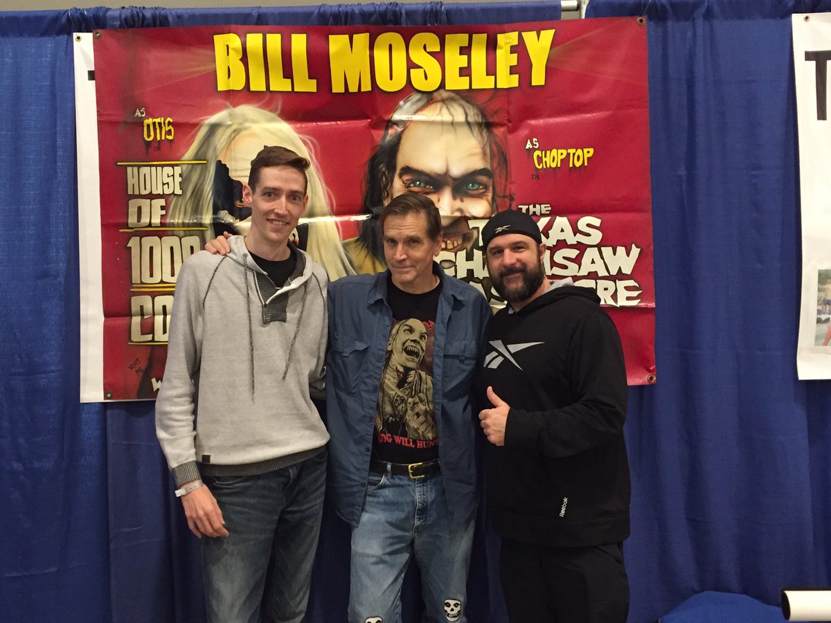 It's @winnipegmac1 &amp; <a href="/ChrisReidVoice/">Chris</a> hanging out with Bill Moseley from House of 1000 Corpses &amp; Devils Rejects fame! On-air interview soon!