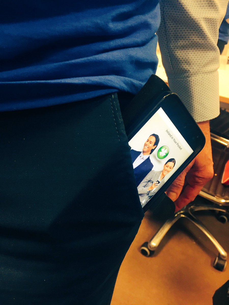 Ireland in your pocket.. what more could you want? <a href="/AmericanChamber/">American Chamber</a> <a href="/RyanAcademy/">DCU Ryan Academy</a> #AmChamHackers