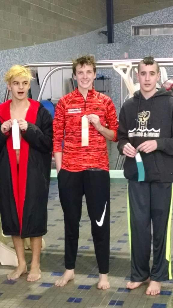 CC Boys Swim Team on Twitter "First Sectional points for Churchville