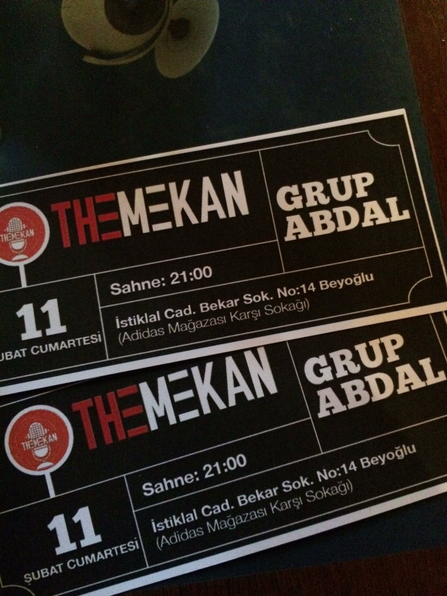 grupabdalfan's tweet photo. Saat 21:00'da oradayız @grupabdal https://t.co/YpU1wQzlnU