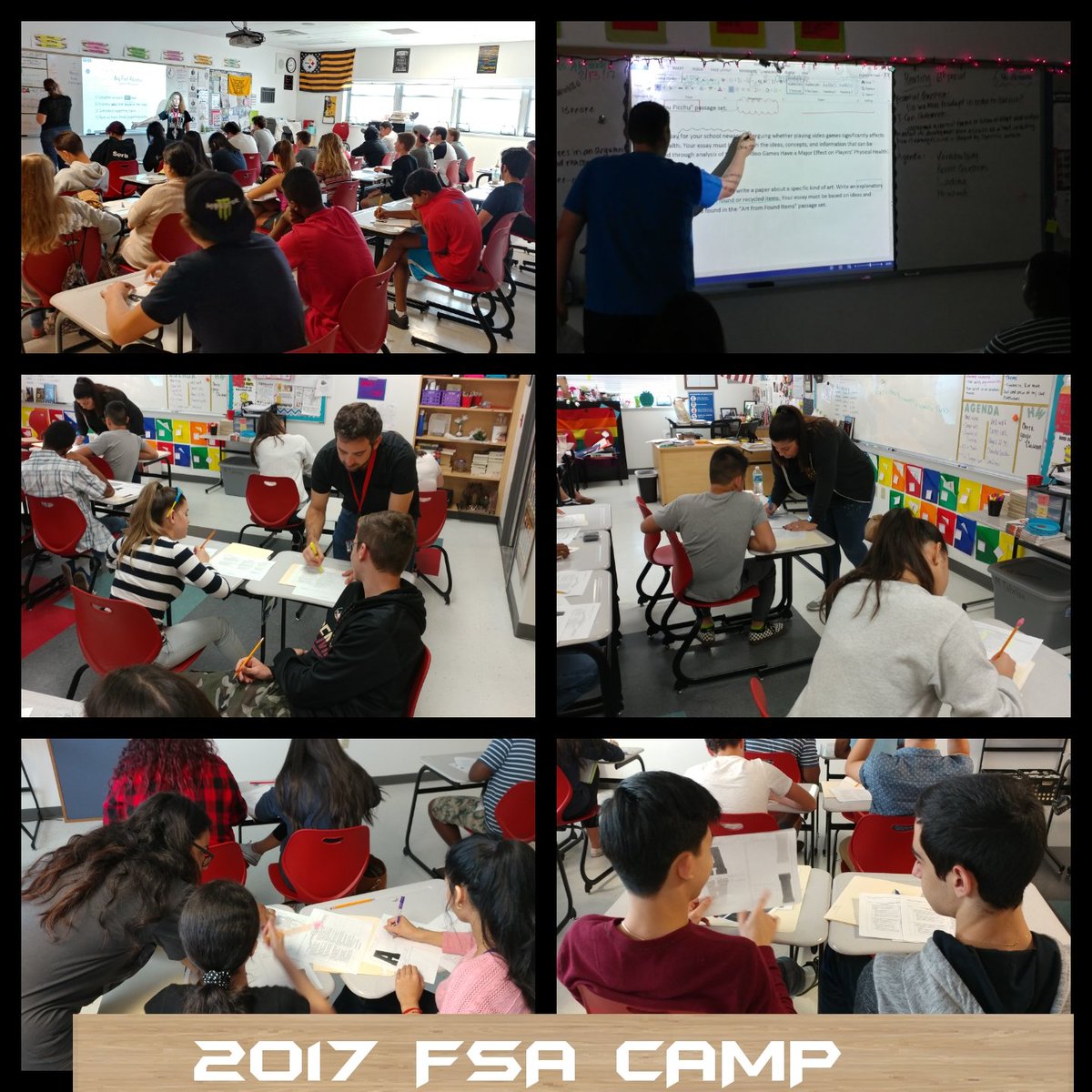 Perez30_A's tweet photo. Learning happens even on Saturdays @CCHS. #FSAwritingcamp2017 #lovewhatwedo https://t.co/obxJDQlzDE