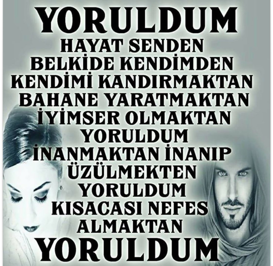 SenDul3z's tweet photo. Bıktım.... https://t.co/PpwUg5ixvY