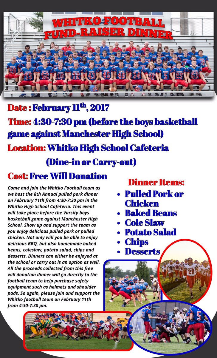 Whitko Football tweet media