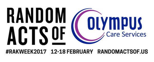 OlympusCares's tweet photo. Olympus are ready to take part in Random Acts of Kindness Week, are you? #RAKWeek17 #OlympusCares #BeMore https://t.co/XlI5EeUeY2