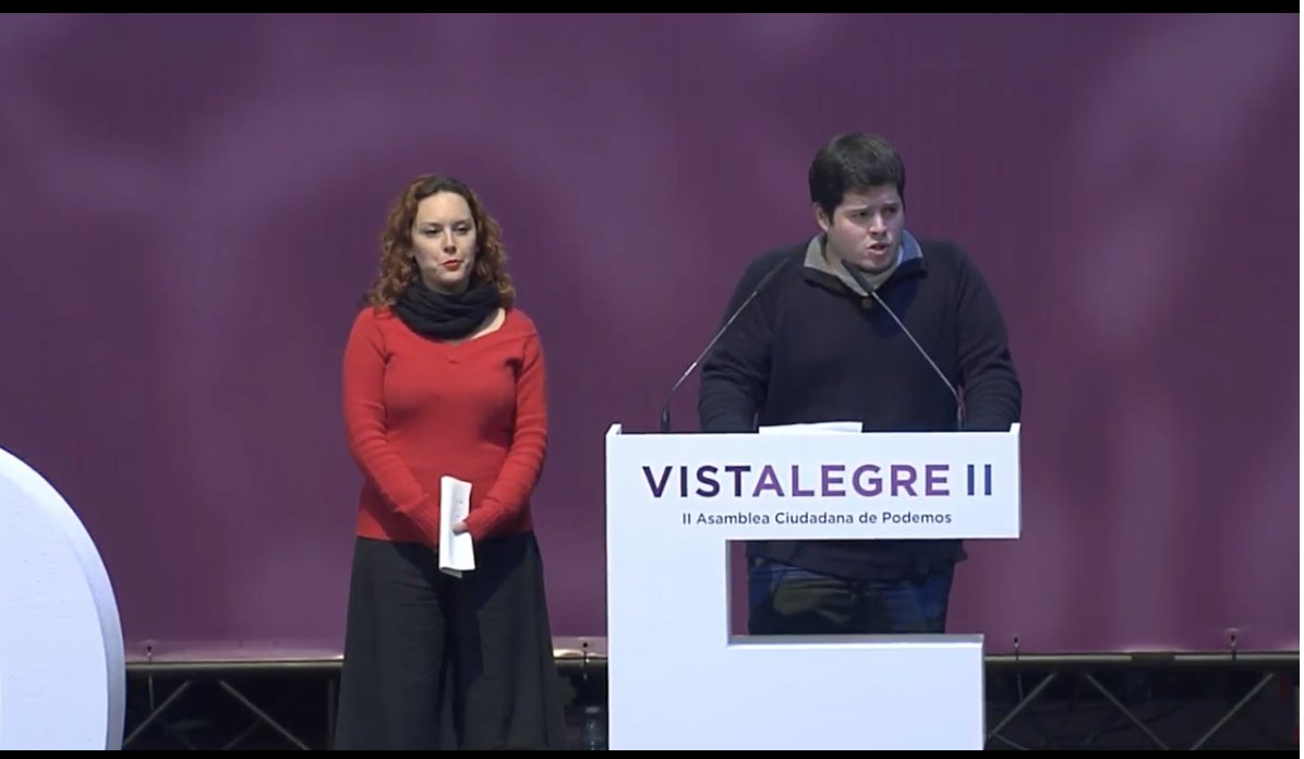 Mov_Podemos's tweet photo. "La democracia tiene que llegar a todos los rincones de la organización" @Ankue Vota Podemos En Movimiento https://t.co/FXlj26d1oS https://t.co/M7pQVjKH2w