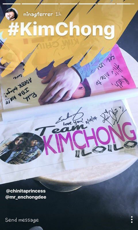 KimChongIloilo's tweet photo. And we're official! Yaaay! thanks @RUTHenium30 😂 thank you kimchong 💚 @prinsesachinita @enchongdee777 see you soonest!😉 https://t.co/fpLTnvUKeo