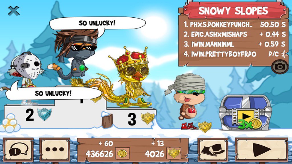 donkeypuncher_1's tweet photo. Get on my level, son! #funrun2 #AshxMishaps #manninml #Prettyboyfrdo https://t.co/QdH6VpDrE5