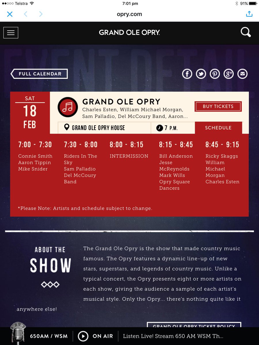 ShellieClose's tweet photo. @CharlesEsten @karladavismusic Just listened @opry @WSMradio from Downunder #FinallyFine and #MyOutOfTheBlue Got my Sun morn off 2 a #Flyer🙌 https://t.co/7VPUcAlkqD