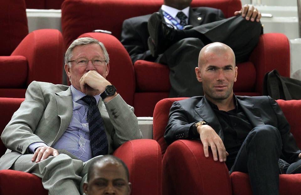 Sir Alex Ferguson: "Give me 10 pieces of wood and Zinedine Zidane and I'll win the Champions League"