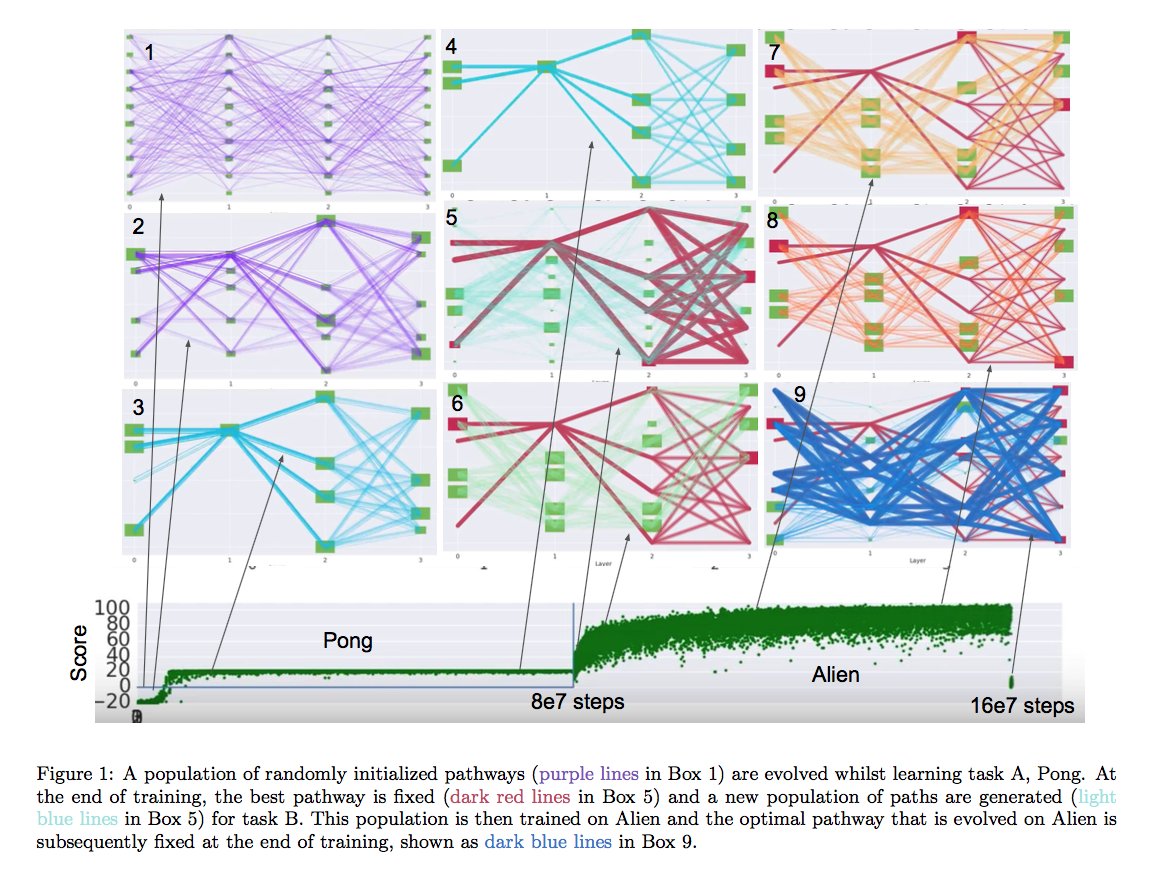TB4HR's tweet image. #DeepMind just published a mind blowing paper: #PathNet. buff.ly/2kKGkyE #AI #MachineLearning