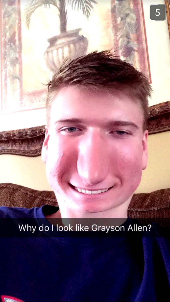 jaredtsteele's tweet image. Happy birthday @BakerHaviland! Hope it's great even if you do look like Grayson Allen.