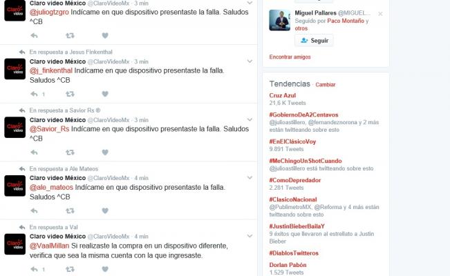 El_Universal_Mx's tweet photo. #ClásicoNacional Reportan fallas en app de Claro Video durante el @Chivas - @ClubAmerica https://t.co/XJpFUWbPnr https://t.co/PXVk1mPiO7