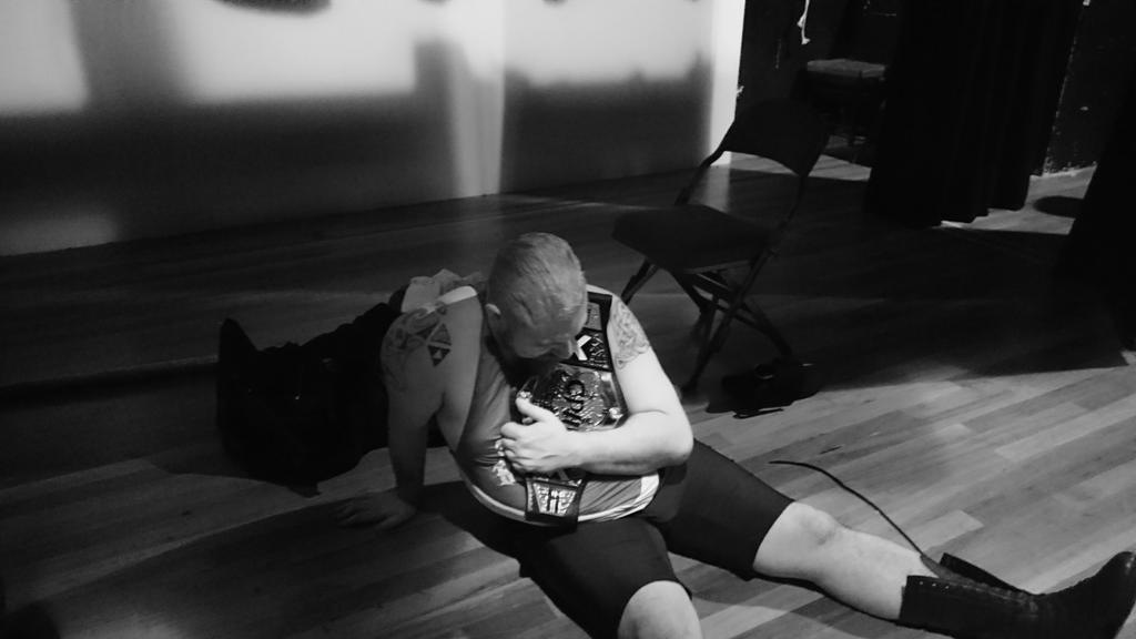 CaithnessProW's tweet photo. Behind the scenes @CaithnessProW tonight after the brutal
#Lastmanstanding bout
NEW #CPW Undisputed Champion @BobbyRobertsAGC &amp; #EricArkham https://t.co/4FKtswKAzx