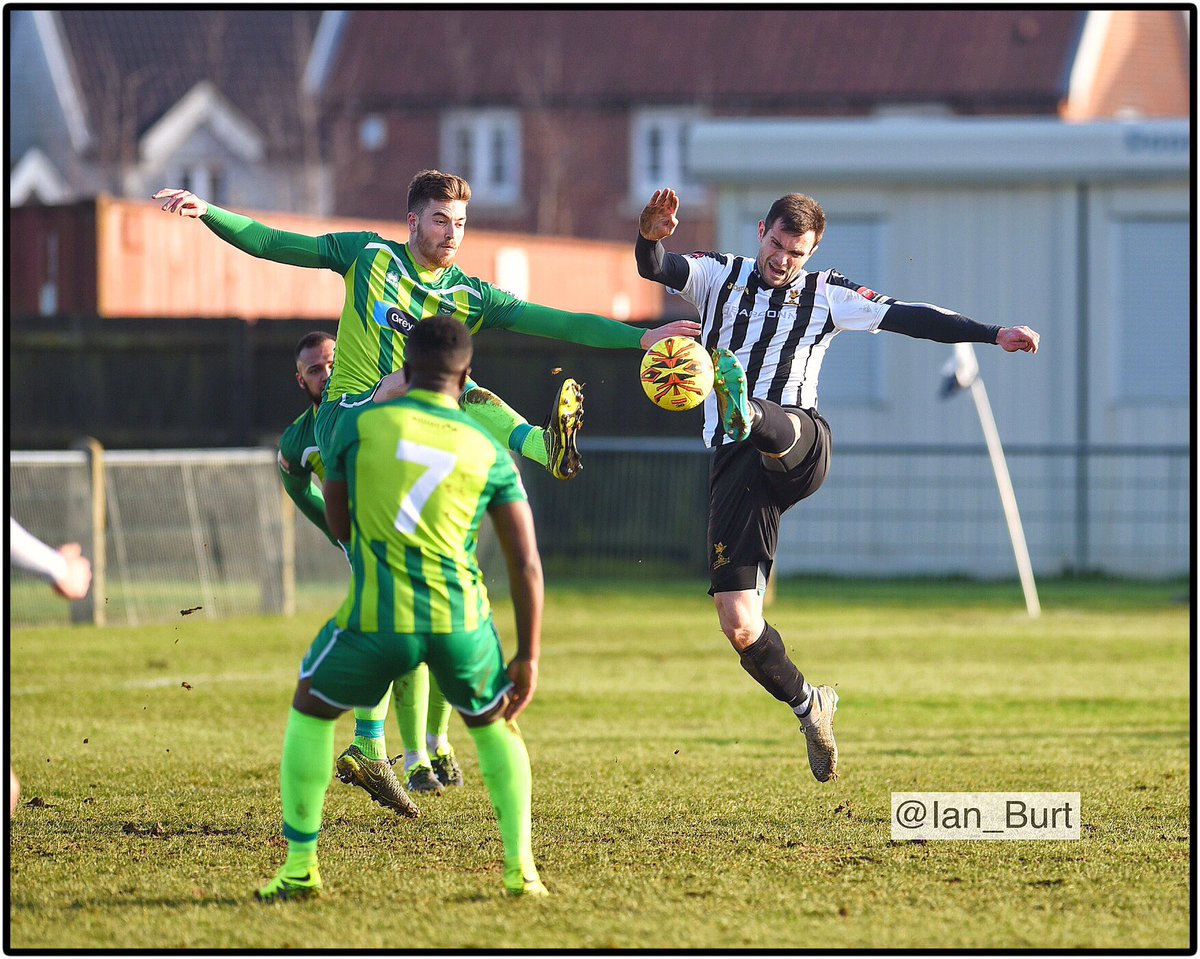 That's the first time I've seen <a href="/ryancrispp/">Ryan Crisp</a> play. A menace up top, knows where the goal is &amp; a big asset in the <a href="/derehamtown/">Dereham Town</a> side. #COYM
