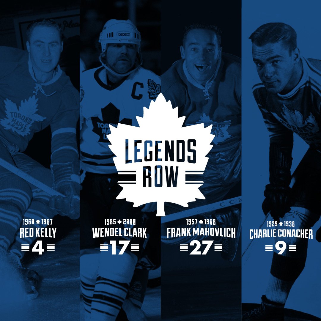 MapleLeafs's tweet photo. Your newest members of #LegendsRow.

#TMLtalk https://t.co/zROmMwuX2k