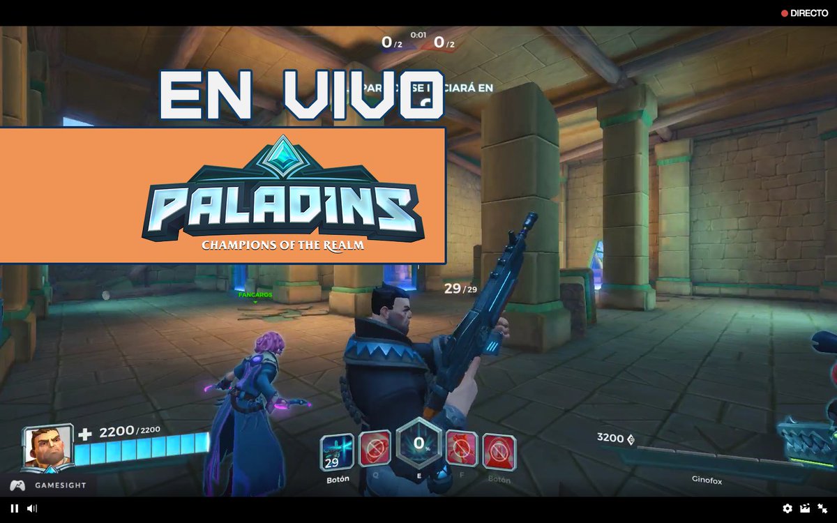 8bitcosmos's tweet photo. 🔴 ¡EN VIVO AHORA!

¡¡¡PA PA PALADINS!!!
Únete ➡️ https://t.co/qYL9ZWxp1M 

#twitch #Paladins #streaming #videojuegos #findesemana #ENVIVO https://t.co/pwEFqHkUwf