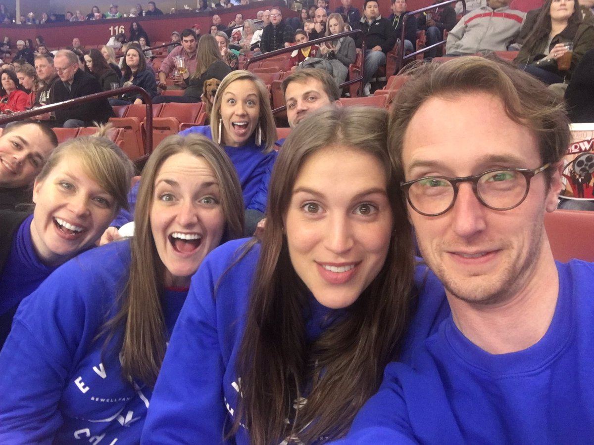 I work with the best people. #BeWellFans