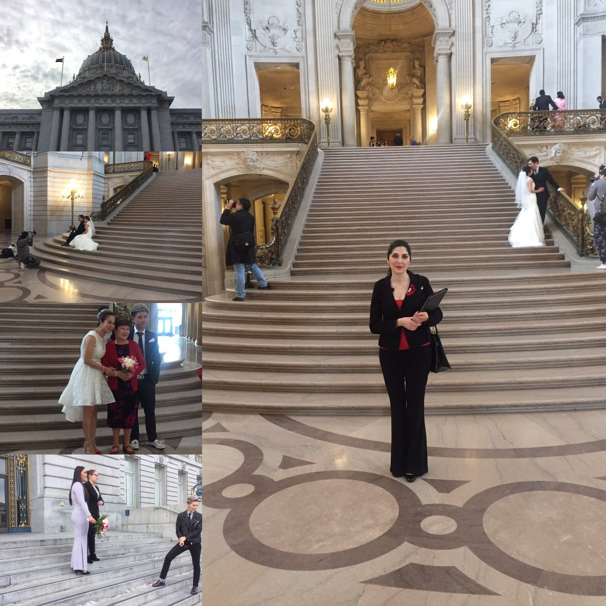 nilouweddings's tweet photo. One of my favorite spots to officiate, San Francisco City Hall ❤ https://t.co/SWzKHGkTGK