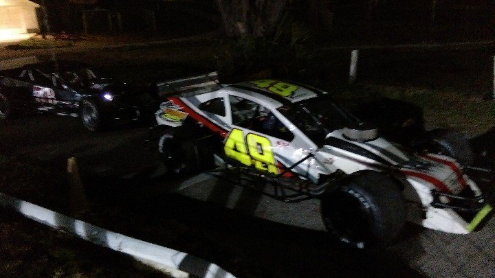 RacingAmerica's tweet photo. #BronsonMods: Chris Young will lead off time trials for the Modifieds. Follow at https://t.co/snukfXVOjm https://t.co/77xOJLjElE