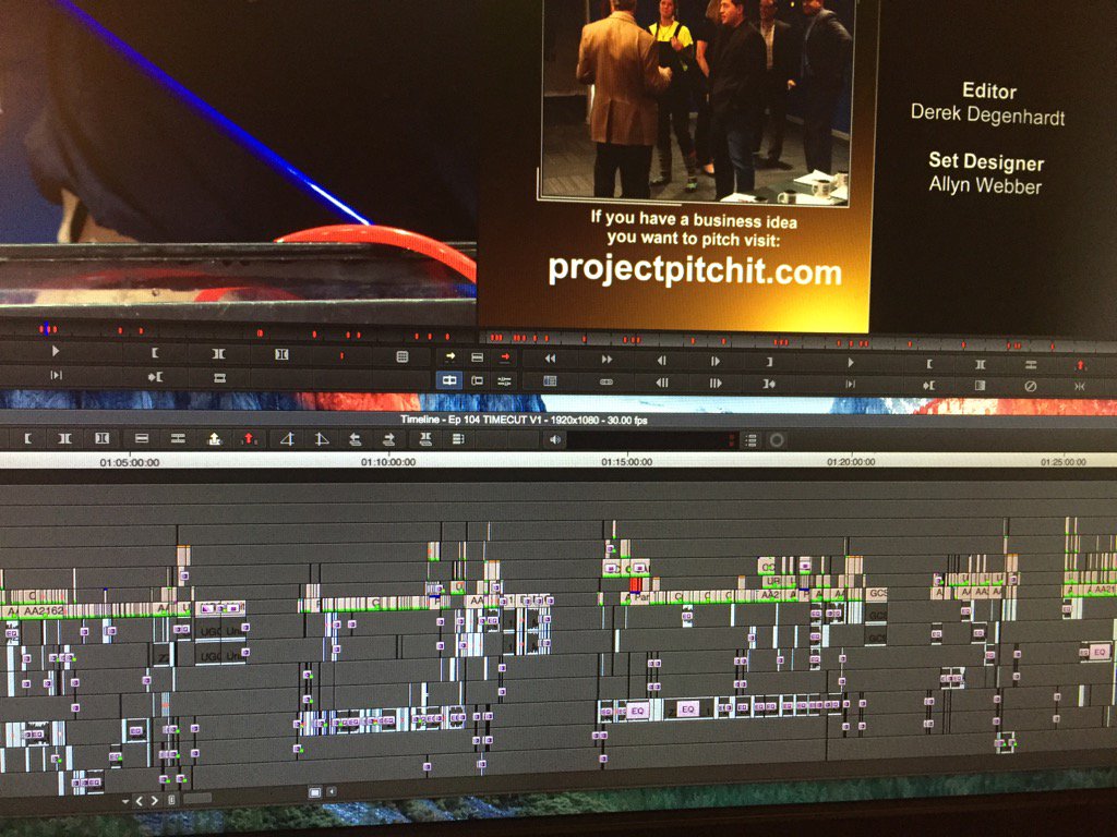 derekdegenhardt's tweet image. #projectpitchit Working right now on episode 2.