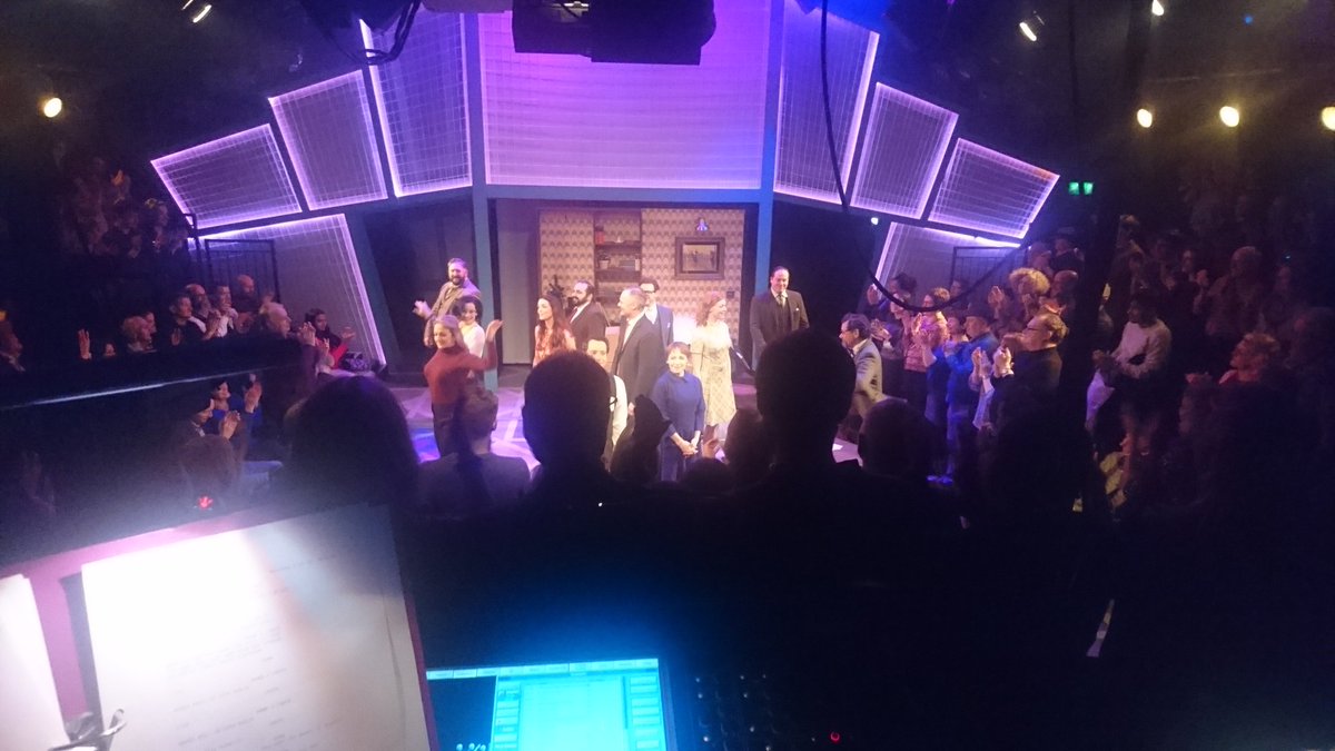 CharlesParry's tweet image. And that's @PromisesMusical done and dusted. Always nice to have a standing ovation on your last night. Rehearsals for next one Monday AM.