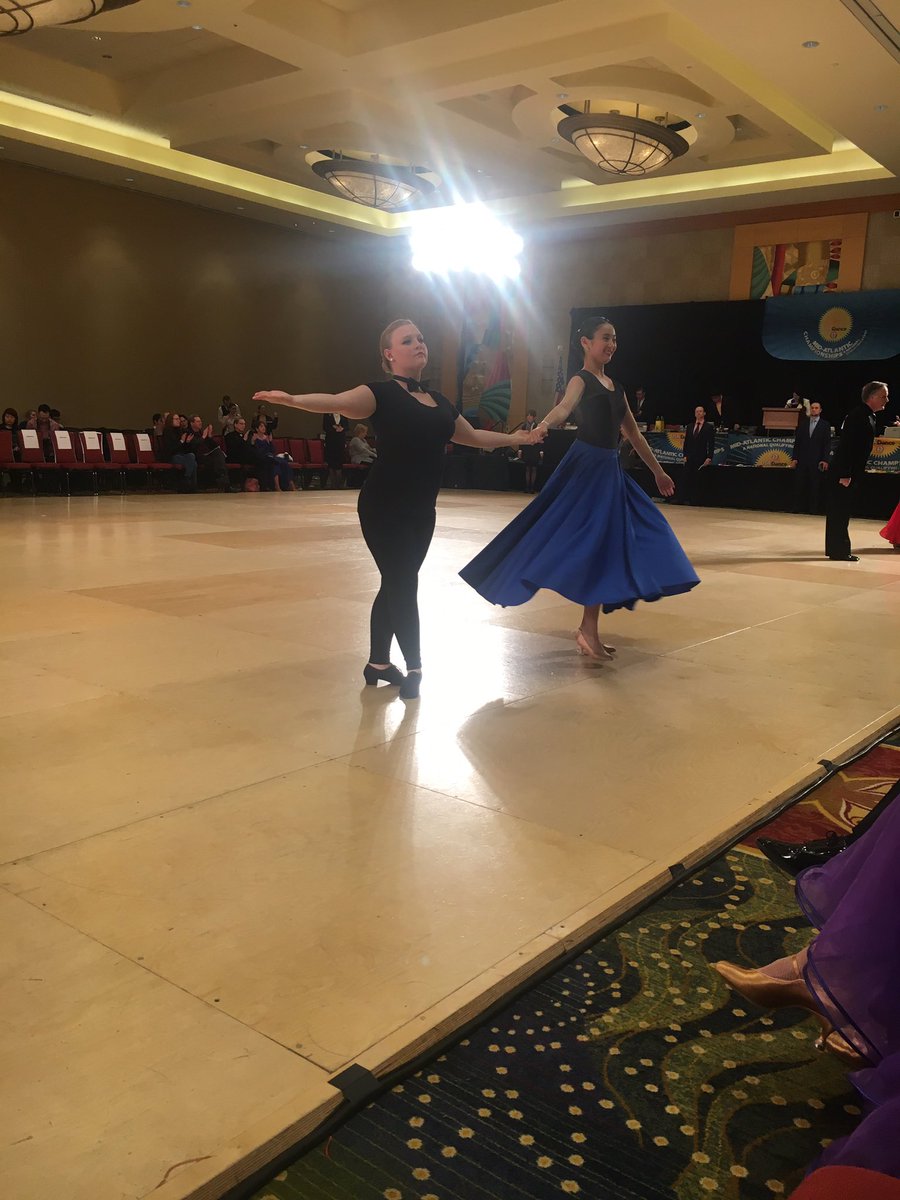 GWBallroom's tweet photo. We're super proud of all our dancers who competed at the Mid-Atlantic Championship today! #RaiseHigh #buffandballroom https://t.co/4ZQhksExE3