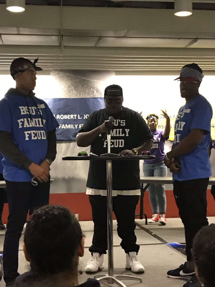 wsuBSU's tweet photo. Thank you to everyone who came out for GIANT Game Night, our first ever Family Feud was a great success!🙌🏾#KnowledgeAndUnityThroughCommunity https://t.co/JvGpyJcQSG