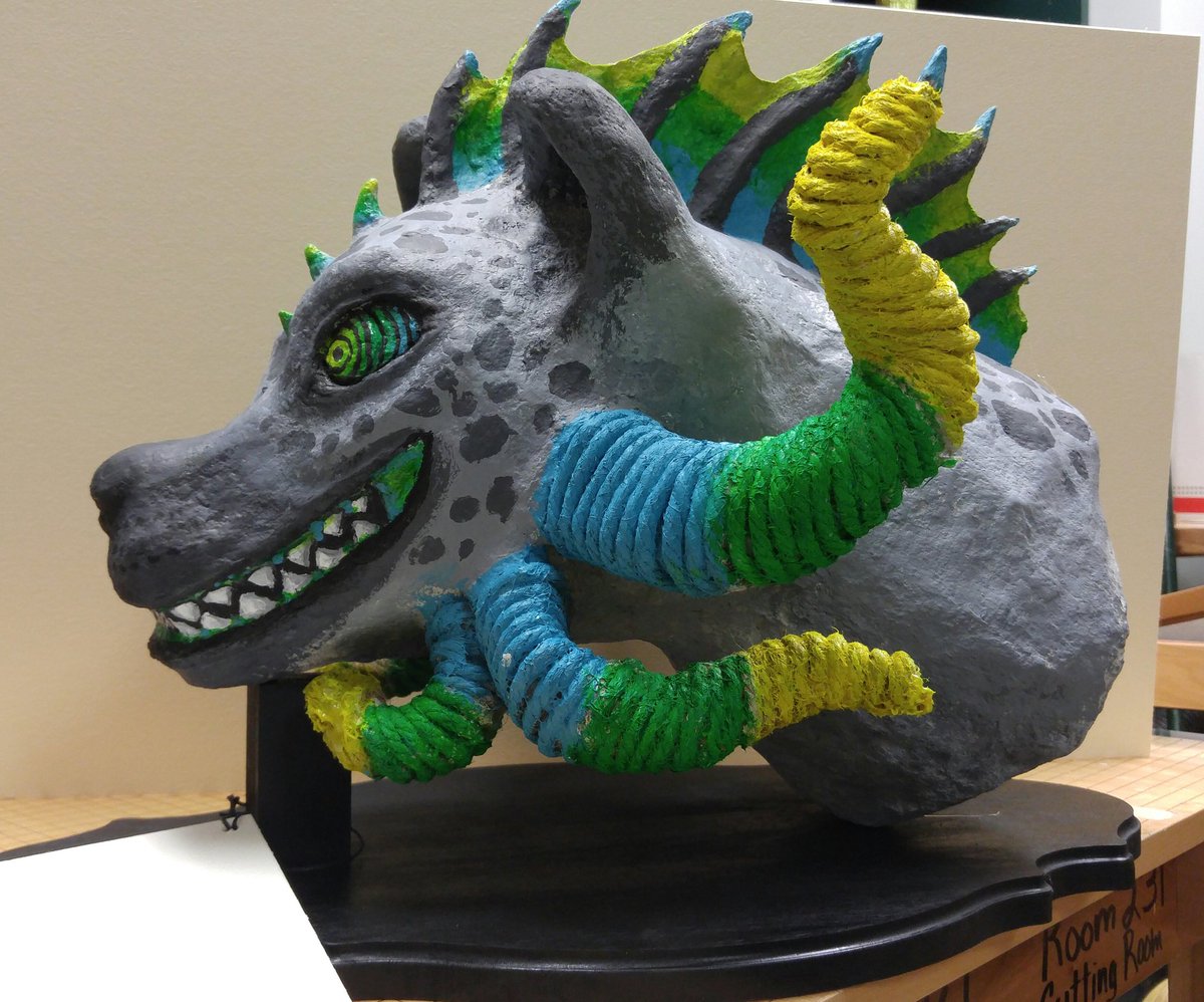 sh_artastic's tweet photo. Congrats to Mackenzie B who advances to State with her sculpture!!!!  #VASE2017 https://t.co/dUw3u4r9gB