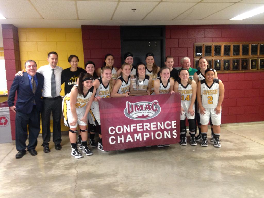 zottofisher's tweet photo. Congrats to these hardworking @LadyBallersUWS! Dug deep today to grab 2nd straight @umacathletics conference championship! @UWSuperiorWBB https://t.co/QEwoYE47yx