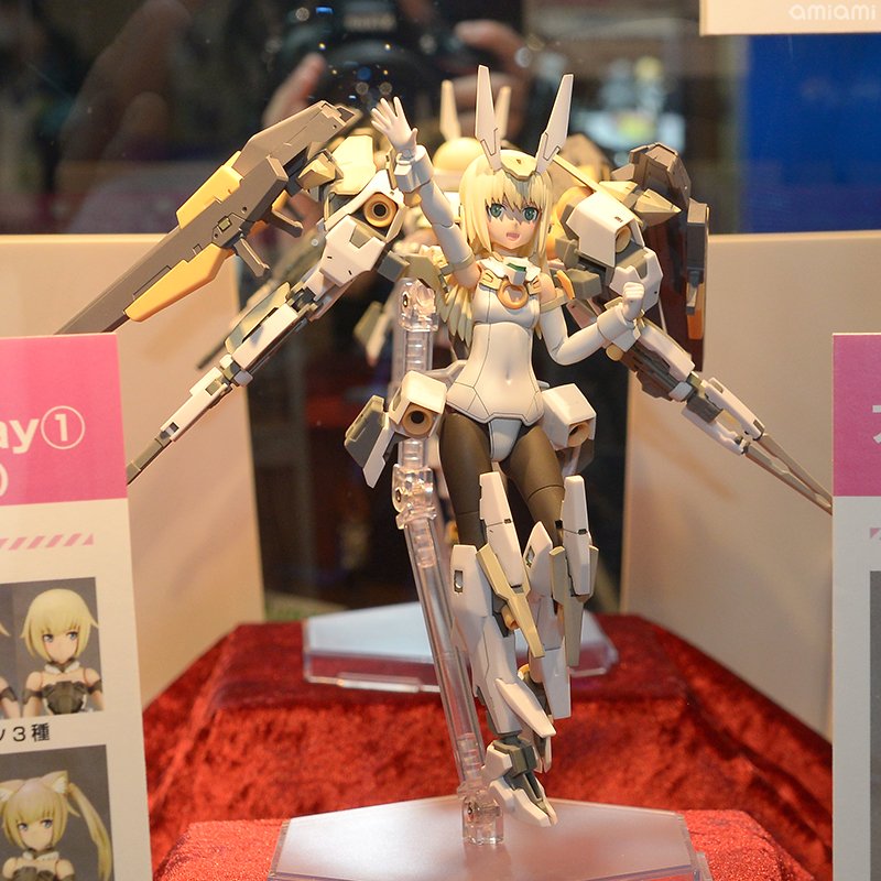 限定ｂｄ3巻特典 アニメ版 フレームアームズ ガール バーゼラルド の彩色見本が公開 こーのーどちゃかてきんl 立体版