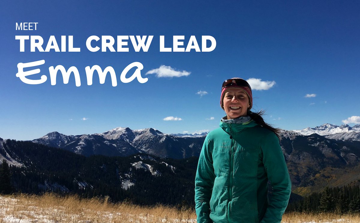 DgoTrails's tweet image. Meet #Trails2000 #TrailCrewLead Emma! Read #TrailBlog &amp;amp; come to Open House, 3/1 @skabrewing: trails2000.org/2017/02/emma/  #DurangoTrails