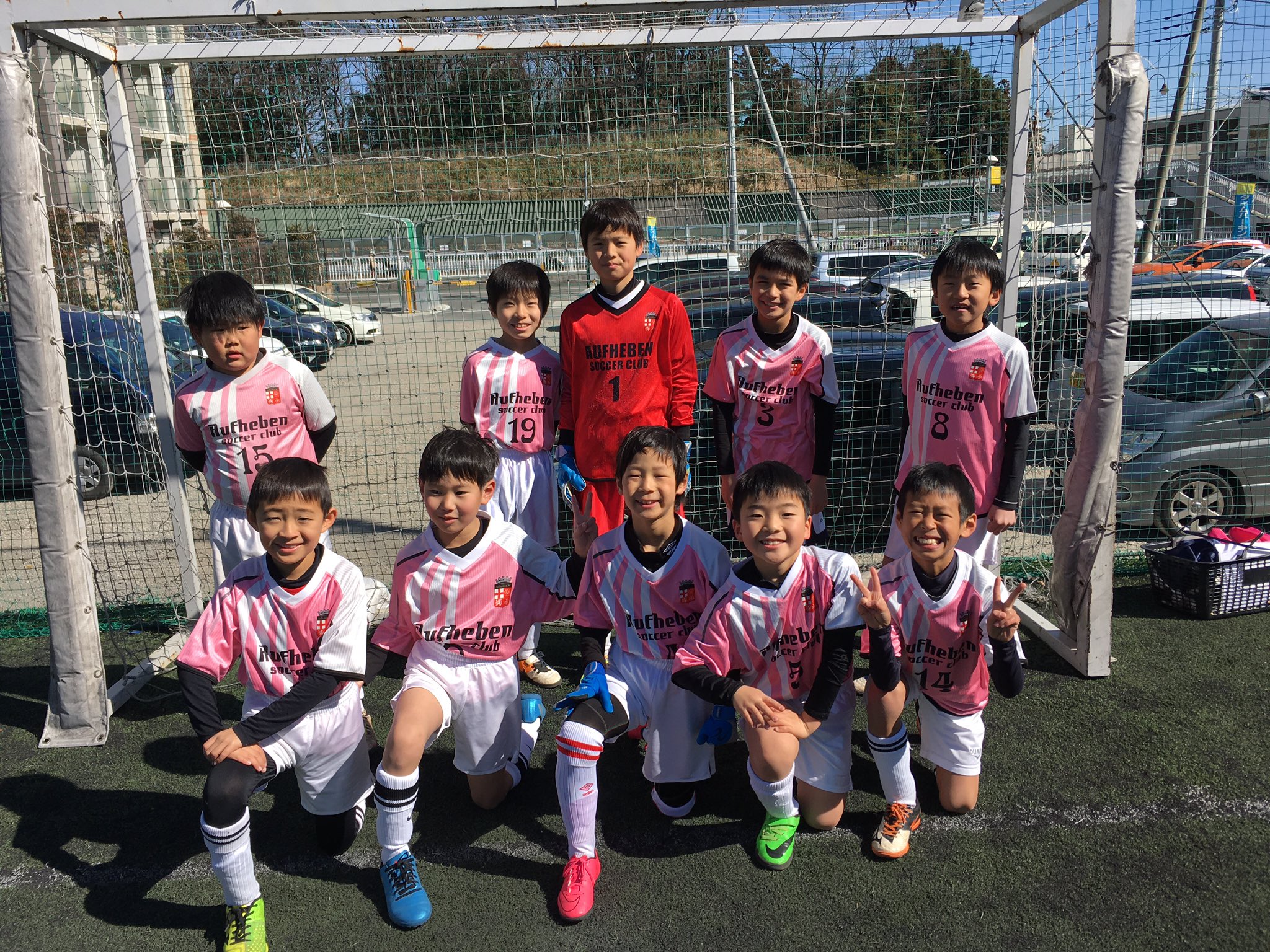 アウフヘーベンｓｃ V Twitter 本日はバディはるひ野コートにて U9キッザニア杯に参戦中